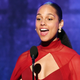 Alicia Keys speaks onstage during the 61st Annual GRAMMY Awards on Feb. 10, 2019, in Los Angeles.